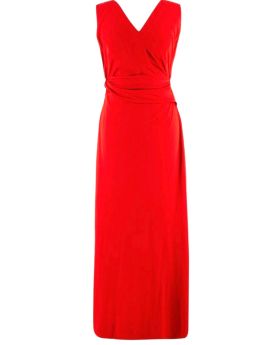 Gucci Pre-owned Red Open Back Sleeveless Dress